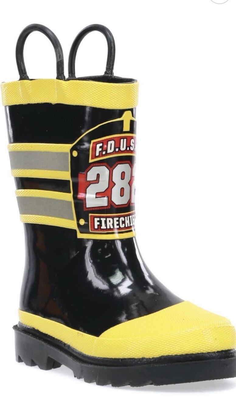 Western Chief Fireman Rain Boots Waterproof Outdoor Toddler 5 NWT
